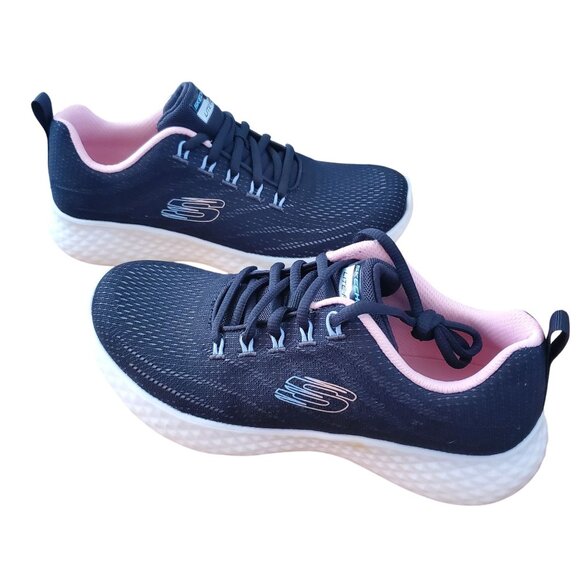 Skechers Womens 7.5 Lite Foam Air-Cooled Memory Foam Sneakers Activewear Shoes - Picture 7 of 9